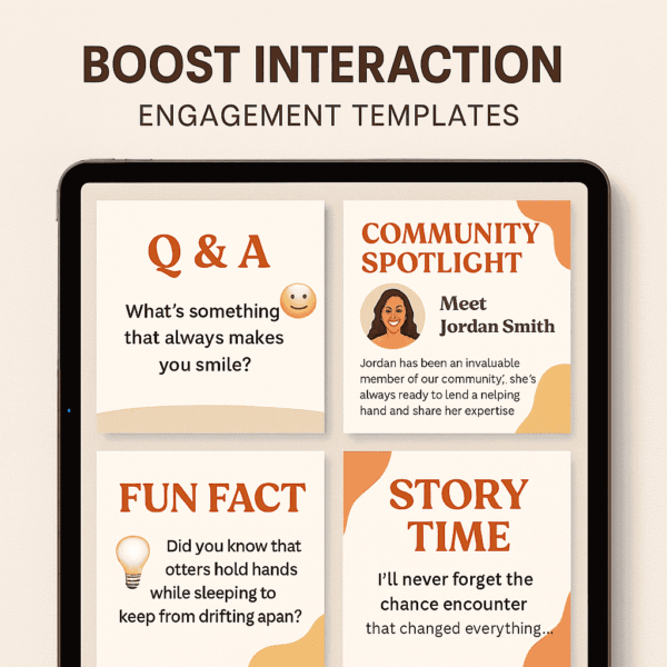 Editable Canva Post Templates – Ready-to-Customize Layouts for Content Creators & Coaches - Image 5