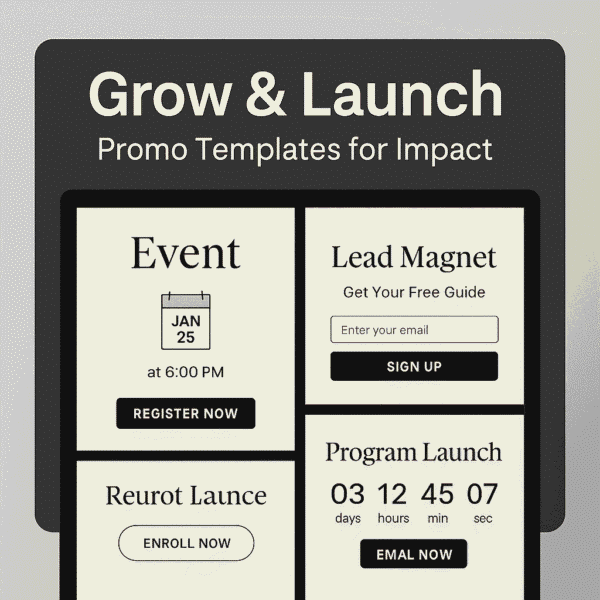 Editable Canva Post Templates – Ready-to-Customize Layouts for Content Creators & Coaches - Image 4