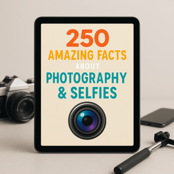 250 Amazing Facts About Photography & Selfies – Discover the Stories, Science, and Surprises Behind the Lens