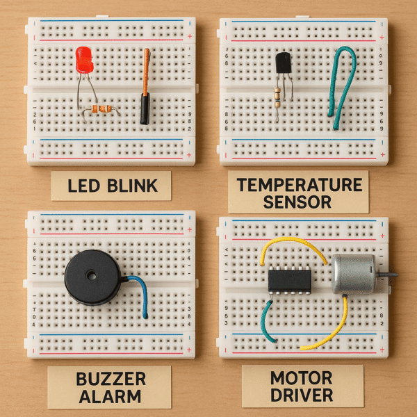 Easy To Build 25 Electronics Projects on Breadboard: Hot DIY - Image 3
