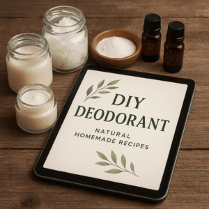 33 Easy DIY Deodorant Recipes – Natural, Homemade & Skin-Friendly Solutions by Alexis Young
